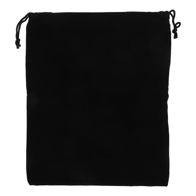 Bolsa de terciopelo con cordón para piano de pulgar, kalimba, bolsa protectora, accesorios, bolsa de almacenamiento, bolsa de almacenamiento multifuncional, bolsa con cordón