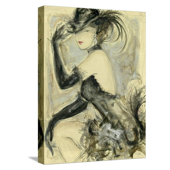 Art.com My Fair Lady I Stretched Canvas Print Wall Art by Karen DuprÃ©, 12" x 16"