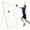 Green & Black, variant on Riedhoff Volleyball Rebounder Net 7 x 4 ft, Large Training Bounce Back Net, Yellow & Black