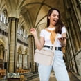 thumbnail image 3 of TRIPGEAR 2 Layer Large Bible Carrying Case for Women, Church Bag with Handle, Shoulder Strap and Storage Pocket Protector, 3 of 7