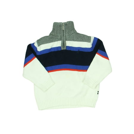 

Pre-owned: Nautica Boys Gray | Ivory | Navy Sweater size: 12 Months (Good)