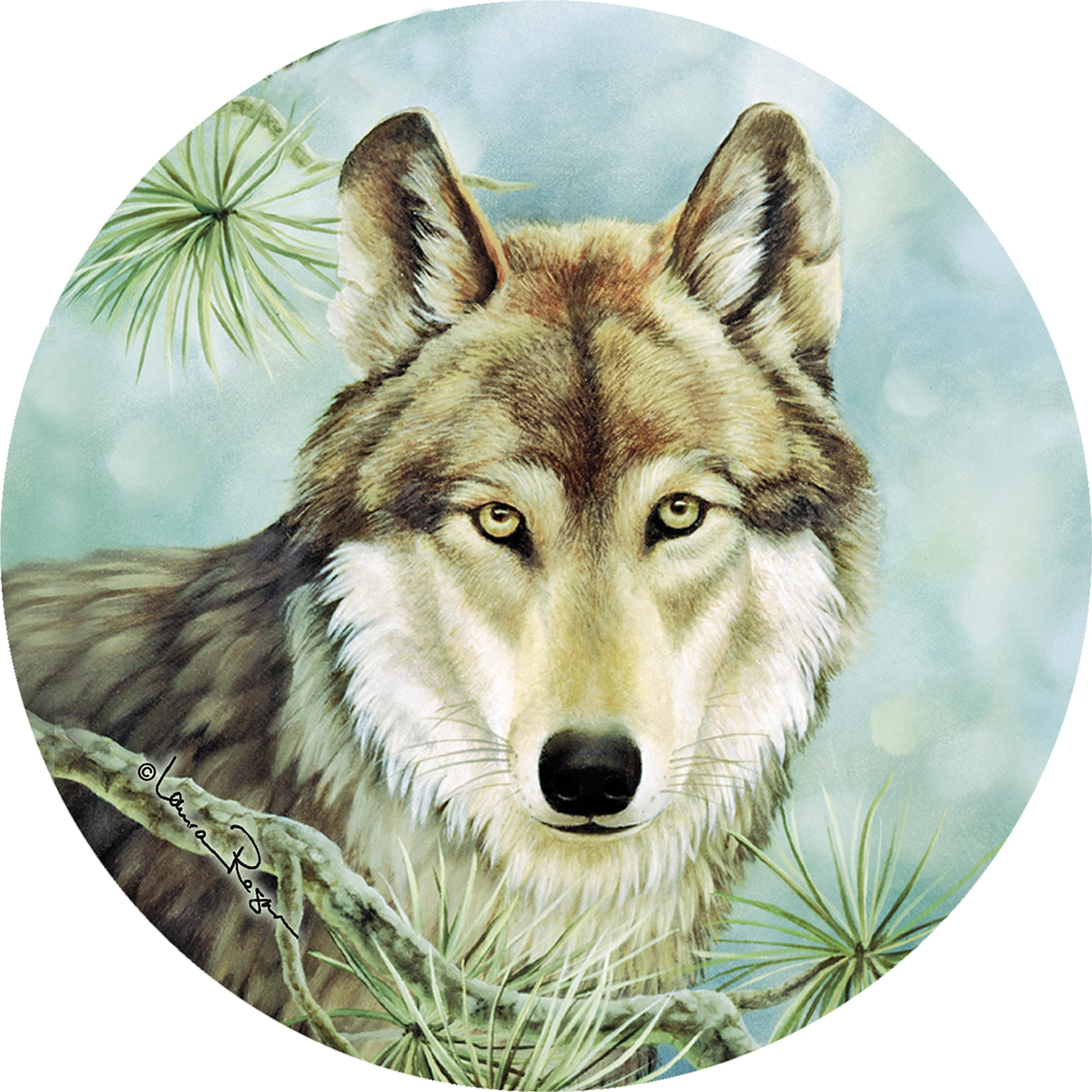 Thirstystone Occasions Drink Coasters, Lone Wolf - Walmart.com