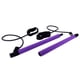 thumbnail image 1 of Kit portátil de barra de Pilates para gimnasio en casa con banda de resistencia para entrenar brazos y glúteos Púrpura, 1 of 9