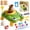 Green, variant on Caunedy Mini Cat Pottery Wheel Machine Kit,Electric Ceramic Wheel with Foot Pedal&Painting Kit, Adjustable Speed,Clay Spinner DIY Tools for Art Craft Birthday 1-3 3-5 5-8