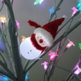 thumbnail image 4 of Ganfancp Muñeco de Nieve Luces de Navidad Adornos Decoración Luces Colgantes Árbol de Navidad Ofertas Flash 1X Colgante, 4 of 5