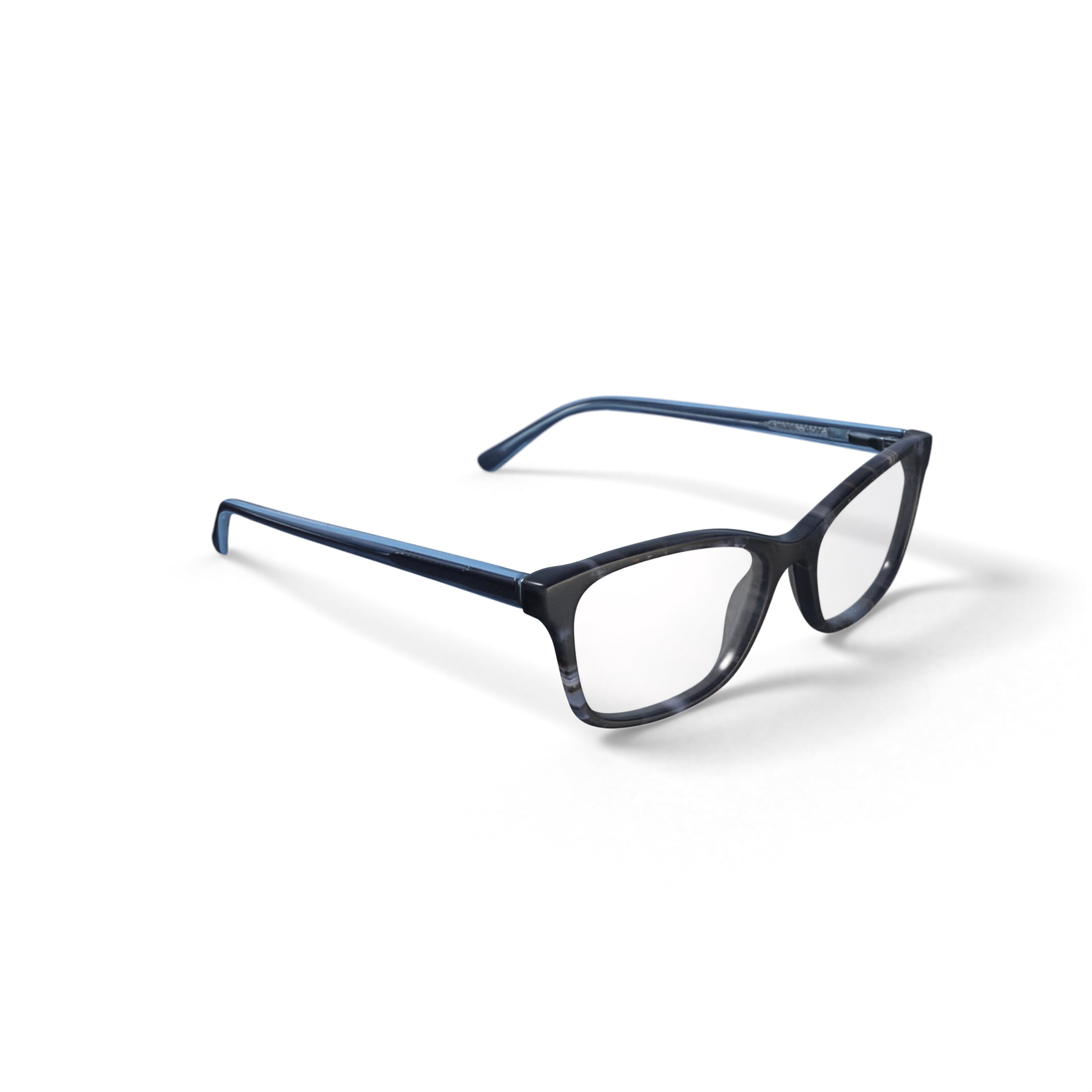 Walmart Women's Valeria Square Prescription Eyeglasses with Case, Brown Tortoise