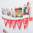 thumbnail image 2 of HEALEEP 100 Pcs Picture Hanging Clips Red for Organizing Cables Utility Versatile for Artists, 2 of 4