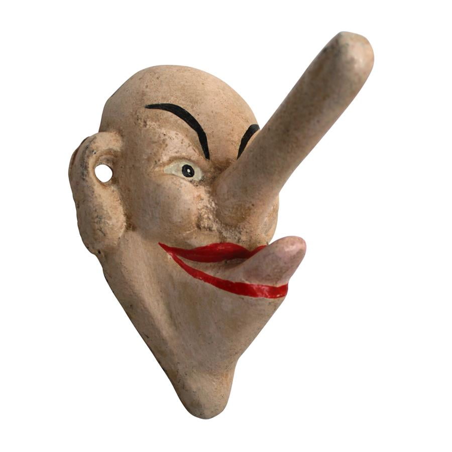 Design Toscano Liar Liar Big Nose Cast Iron Hook Walmart Com Design Toscano Liar Liar Big Nose Cast Iron Hook Walmart Com