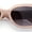 Pink - Smoke, variant on Womens Star Stud Rectangle Mod Thick Temple Plastic Retro Sunglasses Grey - Black Brown