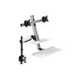 thumbnail image 4 of Rocelco Ergonomic Floating Desk with Monitor Arm & Tray, 4 of 5