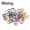 Mixing Jumper Rings, variant on 300pcs/lot Soft Open Jump Ring Split Rings Connectors DIY Jewelry Finding Making-Yellow Jumper Rings-8mm 300pcs/lot