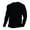 Black, variant on Tops for Men Long Sleeve Round Neck Casual Pullover Solid T Shirt Blouse,Mens Blouse White XXXL