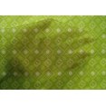 thumbnail image 4 of oneOone Cotton Silk Light Green Fabric Geometric Bandhani Sewing Craft Projects Fabric Prints By Yard 42 Inch Wide, 4 of 4