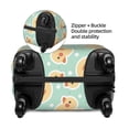 thumbnail image 2 of JUNZAN Cute Duck Print Washable Luggage Cover - Fashion Suitcase Protector Fits 18-32 Inch Luggage (without luggage), 2 of 5