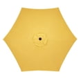 thumbnail image 1 of UM90BKOBD33YLW 9 ft.  Yellow Market Umbrella, 1 of 1