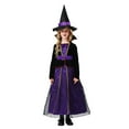 thumbnail image 1 of Robes pour Filles Manches Longues Col Rond Robe Cheville Mode Féminine Couleur Unie Manches Longues Col Rond Robe Cheville Violet 150, 1 of 9