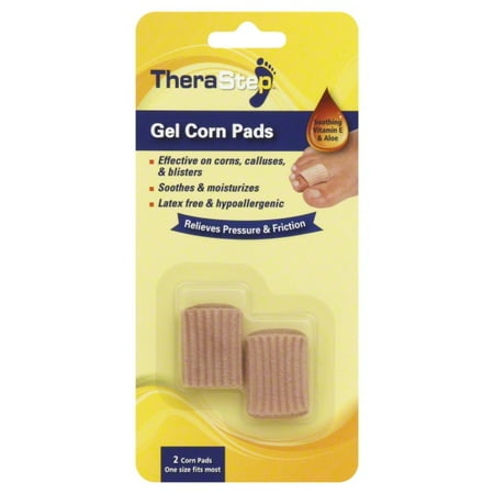 - Silipos Therastep Gel Corn Pads, 2 count