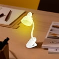 thumbnail image 6 of Hometravel Innovative Mini LED Desk Lamp, Portable Folding Night Light with Magnetic Base, Warm Tone Eye Care Reading Lamp with Adjustable Clip for Various Surfaces, 6 of 6