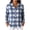 A Blue, variant on Long Sleeve Shirt Women Dqueduo Fashion Women's Casual Printed Comfortable Long Sleeve Button Blouse Top Blue XL