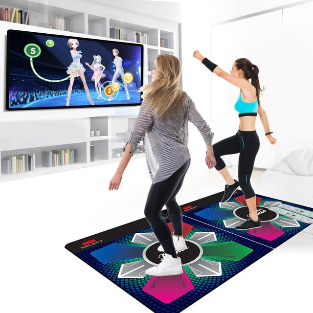 DPTALR Computer TV Dual-Purpose Dancing Mat Non-Slip Yoga Game Blanket