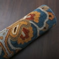 thumbnail image 6 of Rugsotic Carpets Hand Tufted Wool Eco-Friendly Area Rugs - 9'x12', Rectangle, Blue, Modern Contemporary Design, High Pile Handmade Anti Skid Rugs for Living Room, Bed Room (K00151), 6 of 9