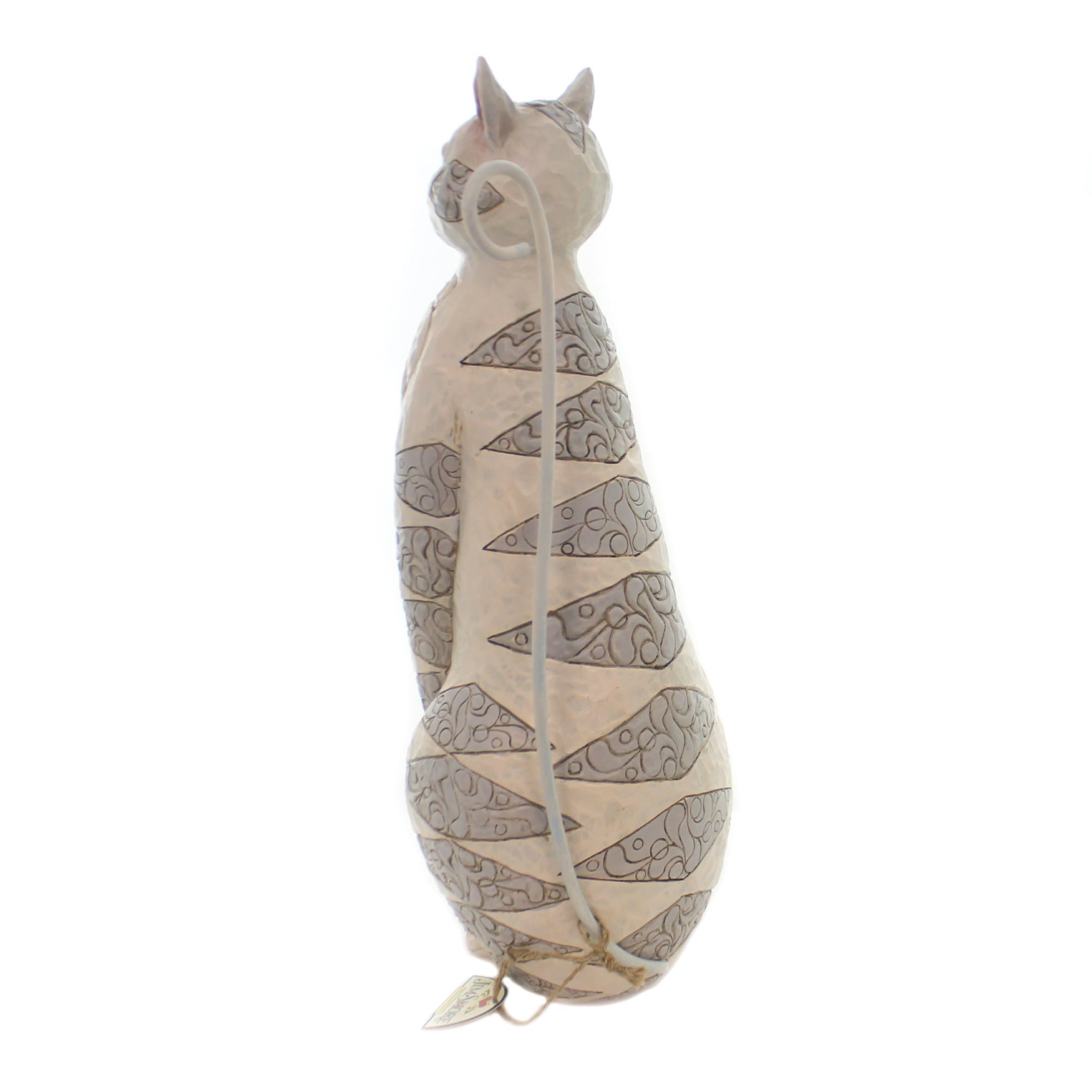 Heartwood Creek Jim Shore 6001603 Grey// White Cat Garden Statue 18 1//2/" Tall