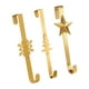 thumbnail image 4 of 3 piezas de gancho para colgar corona de puerta delantera, decorativo de primera calidad, resistente, 4 of 9