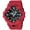 Red/Black/White, variant on Casio Men's G Shock GA700-4A Red Resin Japanese Quartz Diving Watch