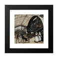 thumbnail image 2 of Louis Béroud 21x20 Black Modern Framed Museum Art Print Titled - Interior of the Gallery of Machines at the Universal Exhibition of 1889. (1889), 2 of 5