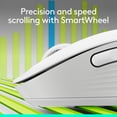 thumbnail image 2 of Logitech Signature M650 L Full Size Wireless Mouse - For Large Sized Hands, 2-Year Battery, Silent Clicks, Customizable Side Buttons, Bluetooth, Off-white, 2 of 10