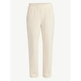 thumbnail image 6 of Avia Women's and Women's Plus Fleece Sweatpants with Satin Trim, Sizes XS-4X, 6 of 6