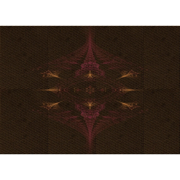 Ahgly Company Machine Washable Indoor Rectangle Transitional Night Black Area Rugs, 7' x 10'