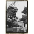 thumbnail image 2 of DeNardo, Laura 23x32 Black Ornate Wood Framed with Double Matting Museum Art Print Titled - Imperial Lion, Beijing, 2 of 4