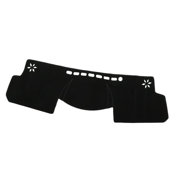 Unique Bargains Car Dashboard Cover for Prius V 2012-2020 Polyester Black Center Console Dash Cover Mat Pad