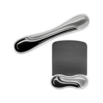 Kensington Duo Gel Mouse Pad Wrist Rest 1.70" x 11.40" Dimension - Gray - Gel