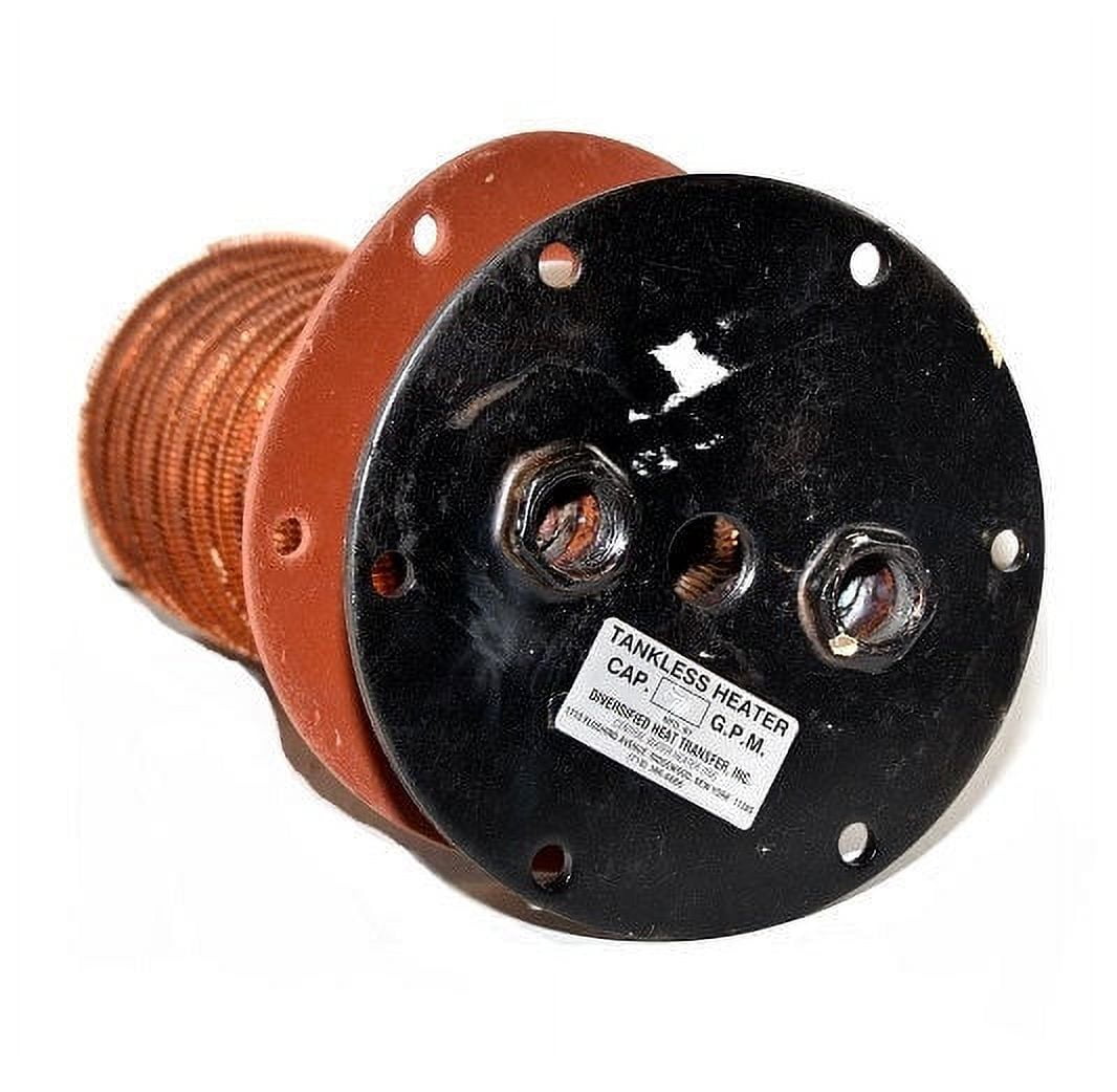 Diversified Heat Transfer WM7CGOW GOW-7 7 3/4" Dia 6HB Gold Water Tankless Coil
