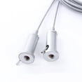 thumbnail image 3 of Cable de suspensión de luz 2 uds 2m Cables de alambre de suspensión de acero inoxidable ajustables cadenas colgantes para restaurante tienda luces del hogar, 3 of 5