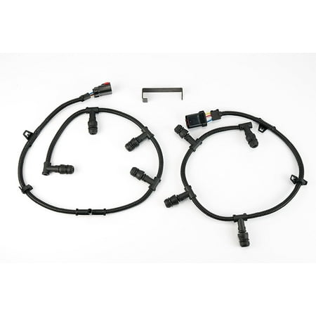 Ford Powerstroke 6.0 Glow Plug Harness Kit - Includes Right, Left Harness, & Removal Tool - Ford F250 Super Duty, F350, & more - 2004, 2005, 2006, 2007, 2008, 2009, (Best Glow Plugs For 6.0 Powerstroke)