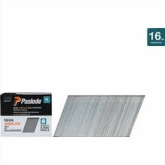 Paslode 650047 16 Gauge Galvanized Angled Finish Nail, 2"
