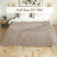 thumbnail image 5 of SUNNY HEAT Heated Electric Blanket Full Size 72''x84''- 4 Heat Levels & 10 Hours Auto off, Fast Heating & Over-Heat Protection, Light Brown, 5 of 6