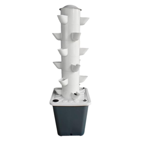 Kit de de hidropónico, macetero de jardín Vertical, tanque de agua, Kit de germinación de plantas de jardín automático para verduras y cocina 18 agujeros