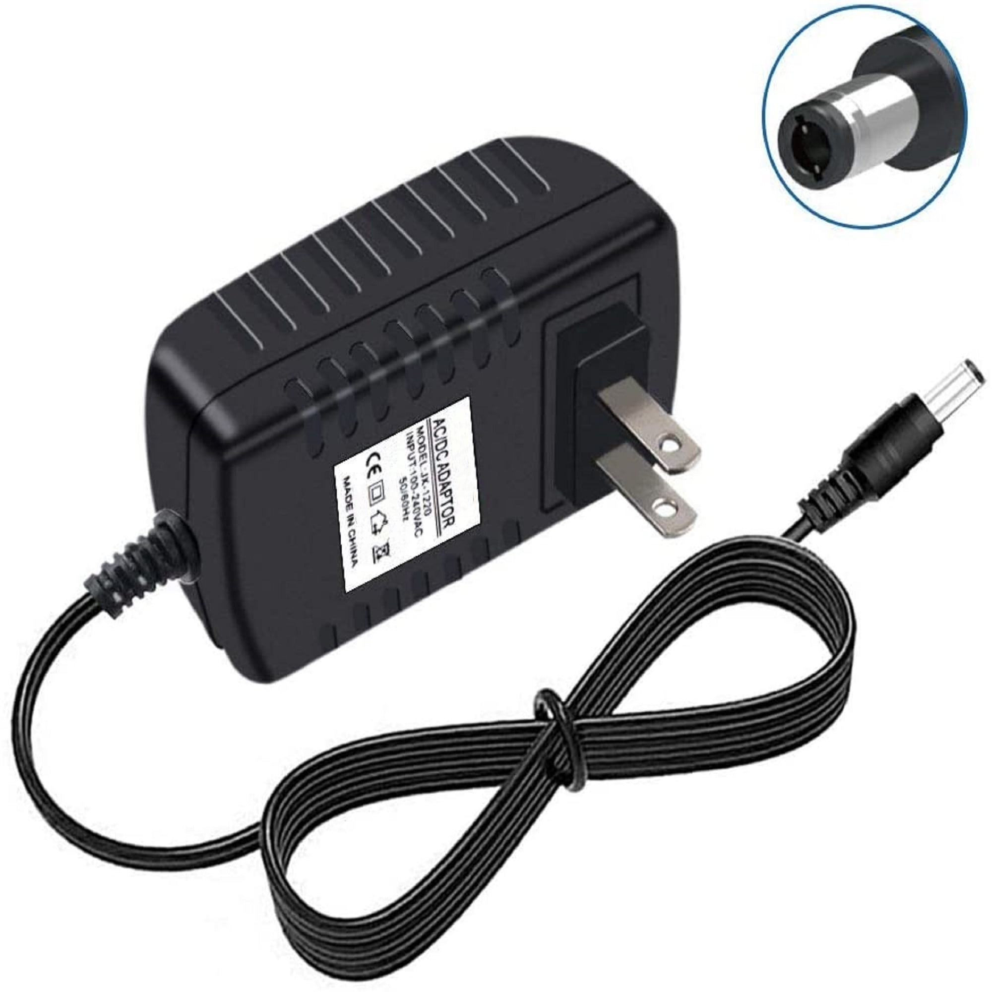  J-ZMQER US AC/DC Adapter Battery Charger Replacement Compatible  with Black Decker GC1800 Type 2 Power Supply PSU : Electronics