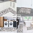 thumbnail image 5 of Pink and Black Of Leopard Print Kitchen Rugs Sets Of 2,Anti Fatigue Kitchen Mat Rugs Non Slip Washable,Decorative Kitchen Floor Mats for Kitchen,Sink,Laundry,17"x30"+17"x47", 5 of 7