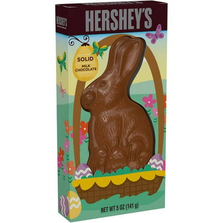 Hershey's Solid Milk Chocolate Easter Bunny, 5 Ounces