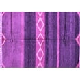 thumbnail image 1 of Ahgly Company Indoor Rectangle Abstract Purple Modern Area Rugs, 7' x 10', 1 of 4