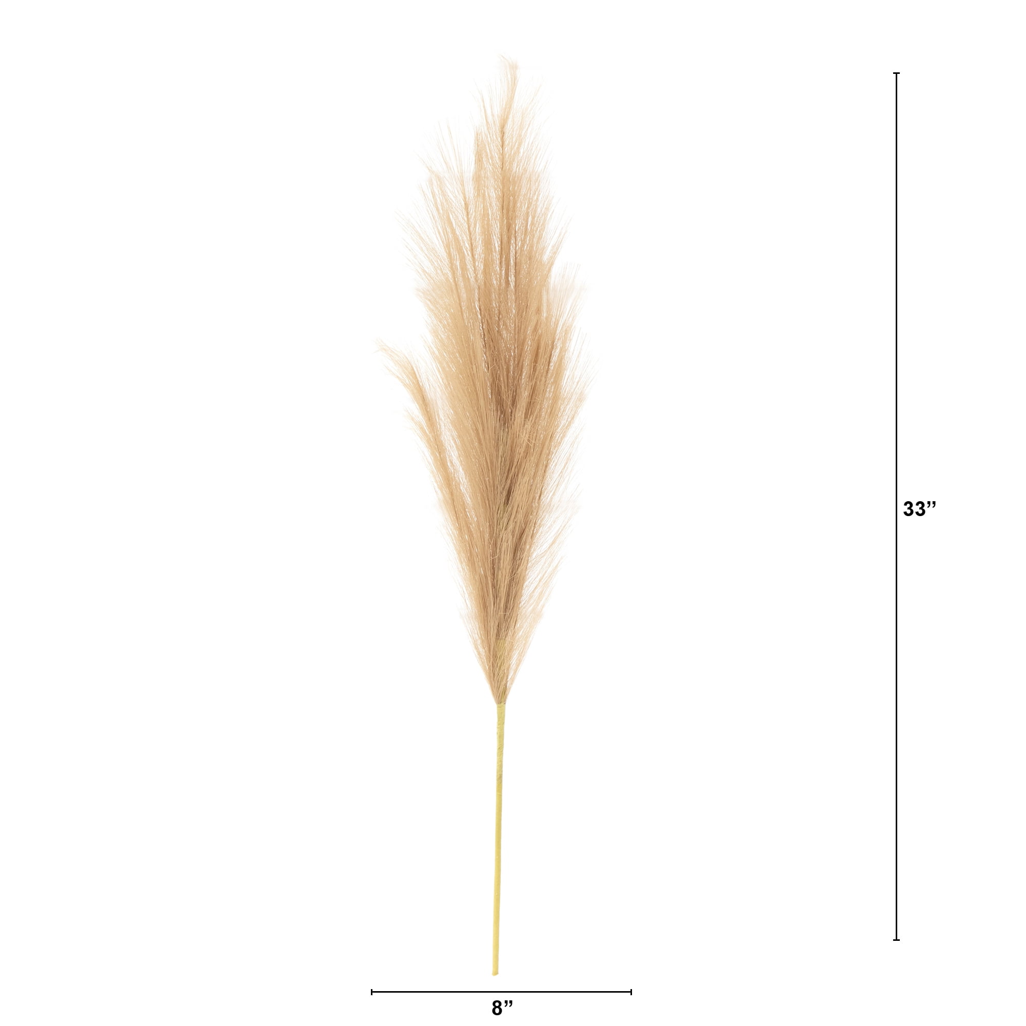 Better Homes & Gardens 34"H Artificial Indoor Pampas Feathered Stem