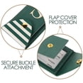thumbnail image 3 of YSNOOWE Etiqueta Para De PU Oscuro Con Protector De Privacidad Y Para Viajes, 3 of 6