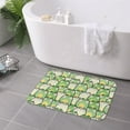 thumbnail image 7 of Non Slip Door Mat, cute smile frog green Kawaii Fast Drying Bath Tub Mats, Absorbent Bathroom Rugs Entrance Welcome Mat, Bath MatS for Tub, Floor, Home, Kitchen, Hotel,16x24in, 7 of 7