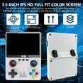 thumbnail image 2 of Handheld Game Console with 32G TF Card, White, 2 of 7