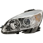 Geelife Halogen Headlight For Mercedes-Benz C230 C250 C300 C350 C63 AMG Left w/ Bulb